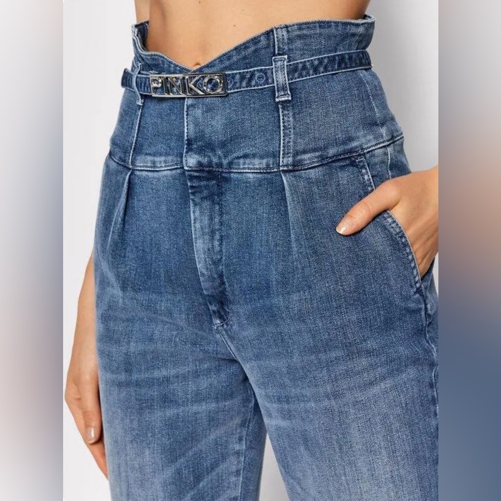 NWOT PINKO Ariel High-Waisted Jeans
